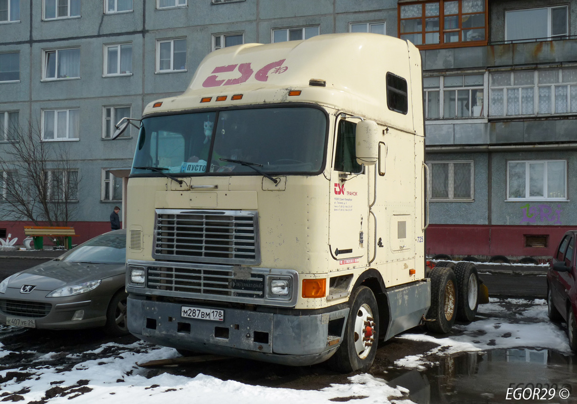 Архангельская область, № М 287 ВМ 178 — International 9800