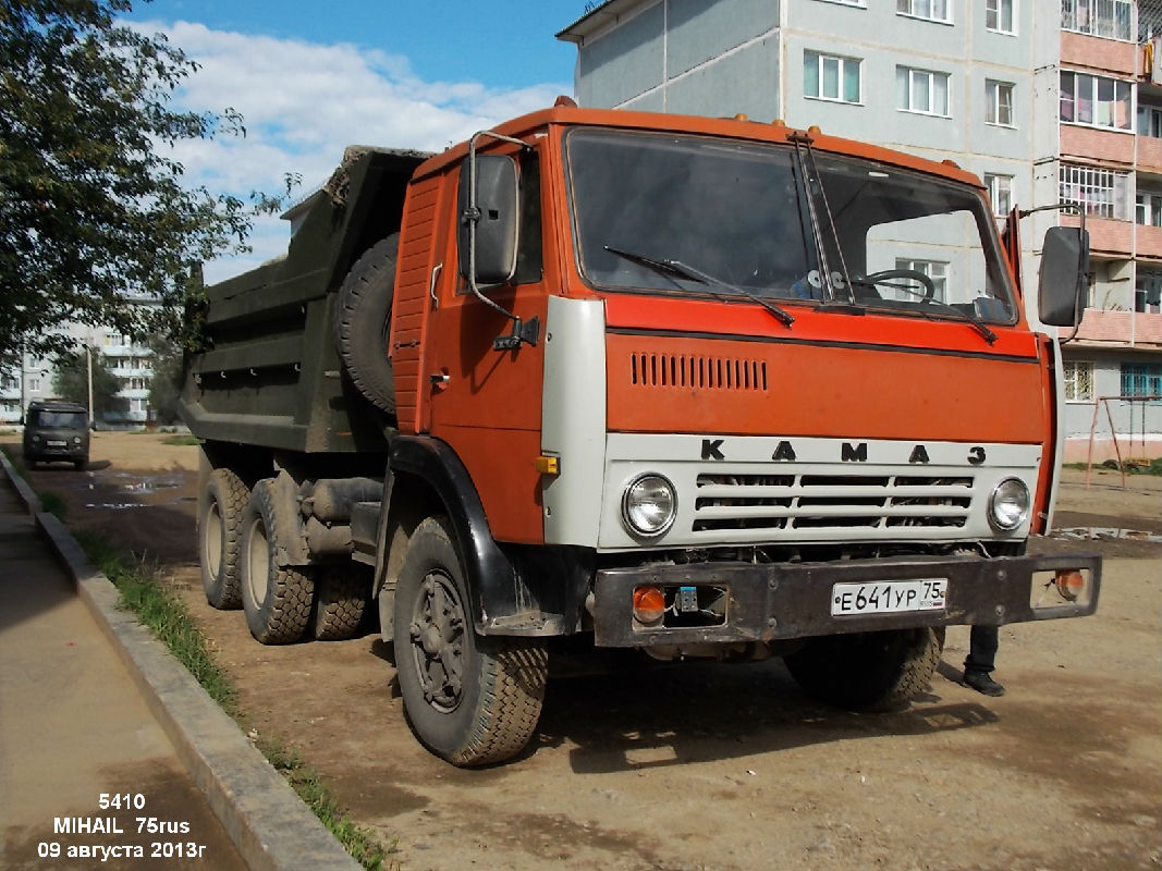 Забайкальский край, № Е 641 УР 75 — КамАЗ-5410