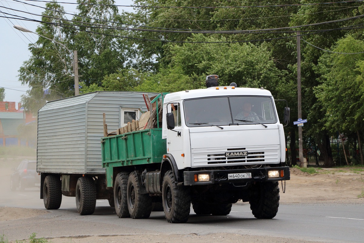 Томская область, № М 640 ОК 70 — КамАЗ-43101