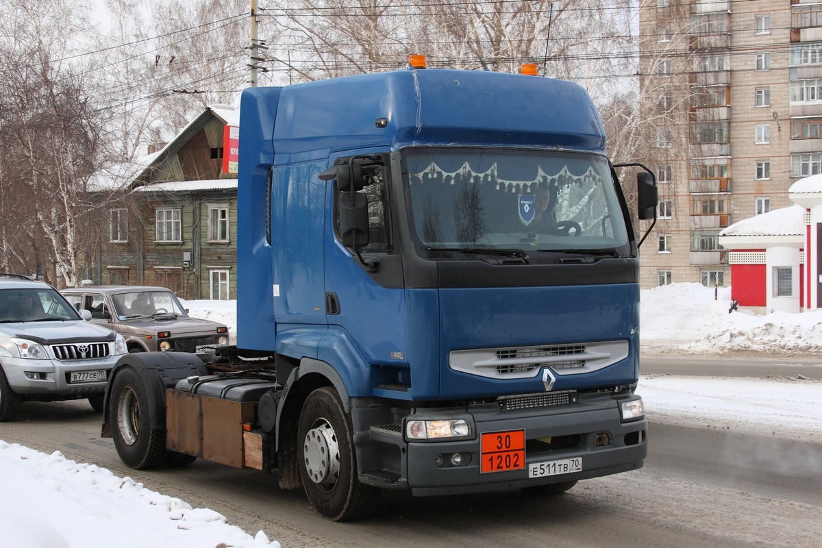 Томская область, № Е 511 ТВ 70 — Renault Premium ('1996)