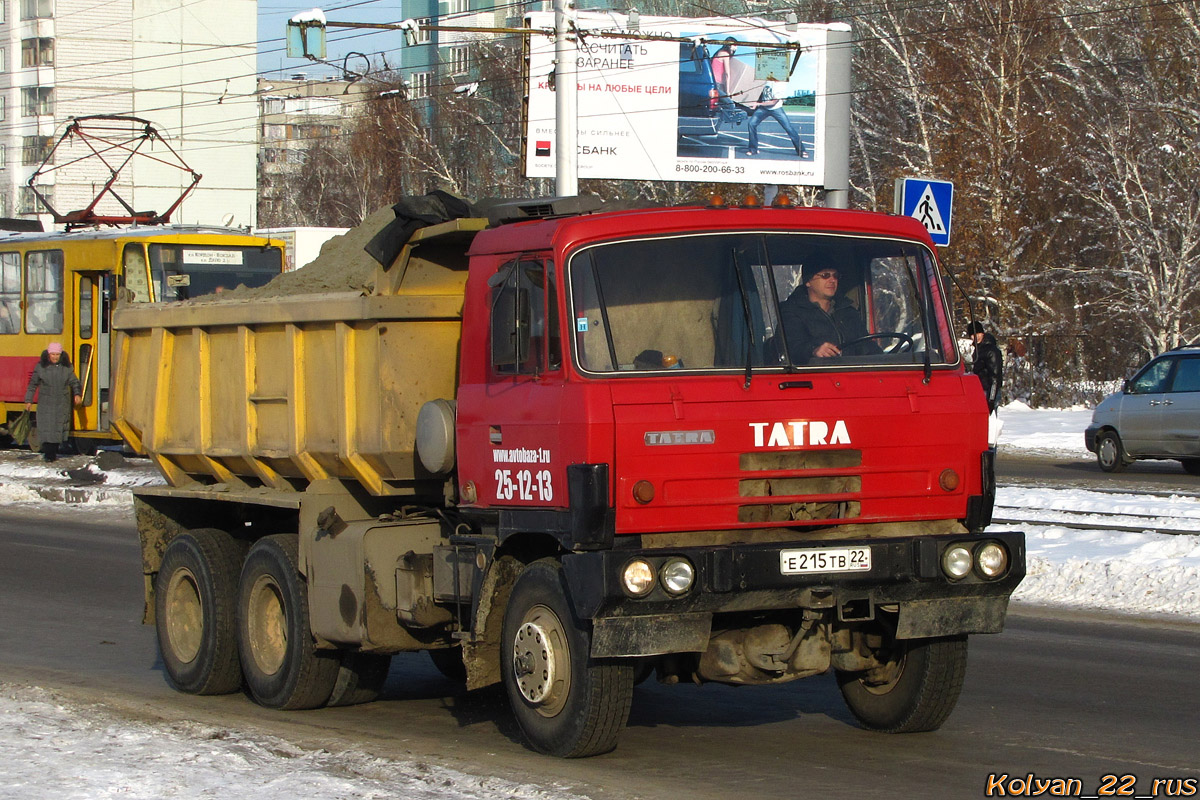 Алтайский край, № Е 215 ТВ 22 — Tatra 815-2 S1 A