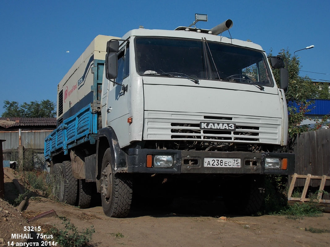 Забайкальский край, № А 238 ЕС 75 — КамАЗ-53215 [532150]