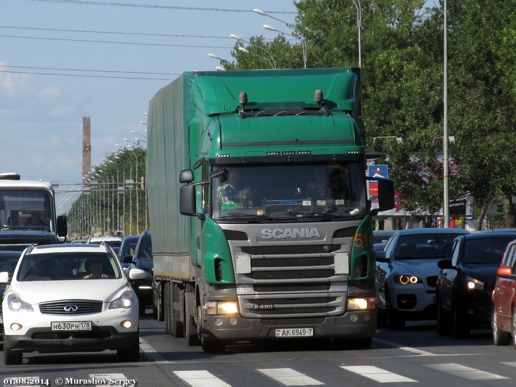 Минск, № 511 — Scania ('2009) R420