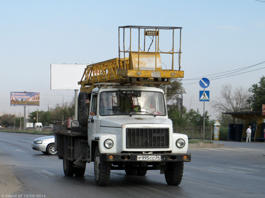 Волгоградская область, № Р 995 СС 34 — ГАЗ-3307