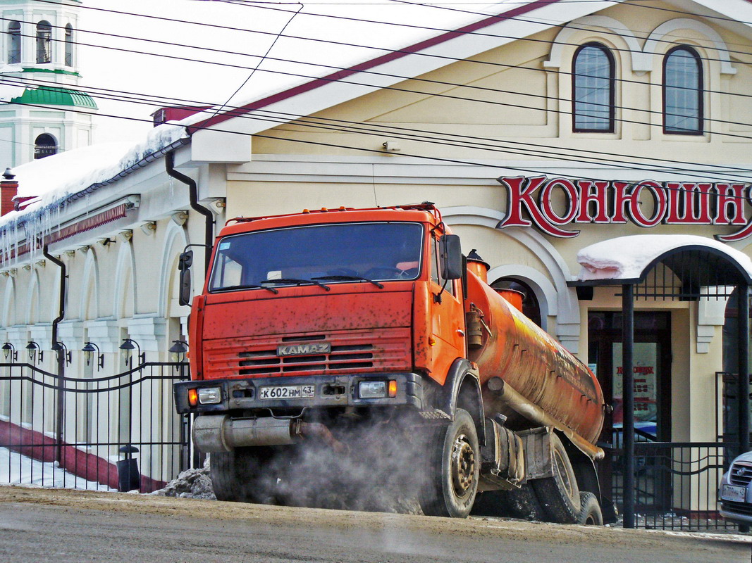 Кировская область, № К 602 НМ 43 — КамАЗ-53229-15 [53229R]