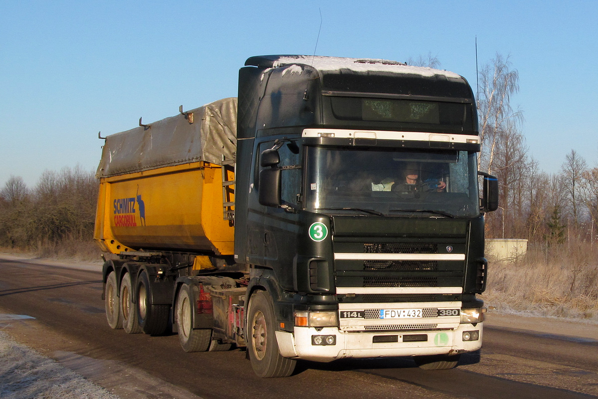 Литва, № FDV 432 — Scania ('1996) R114L