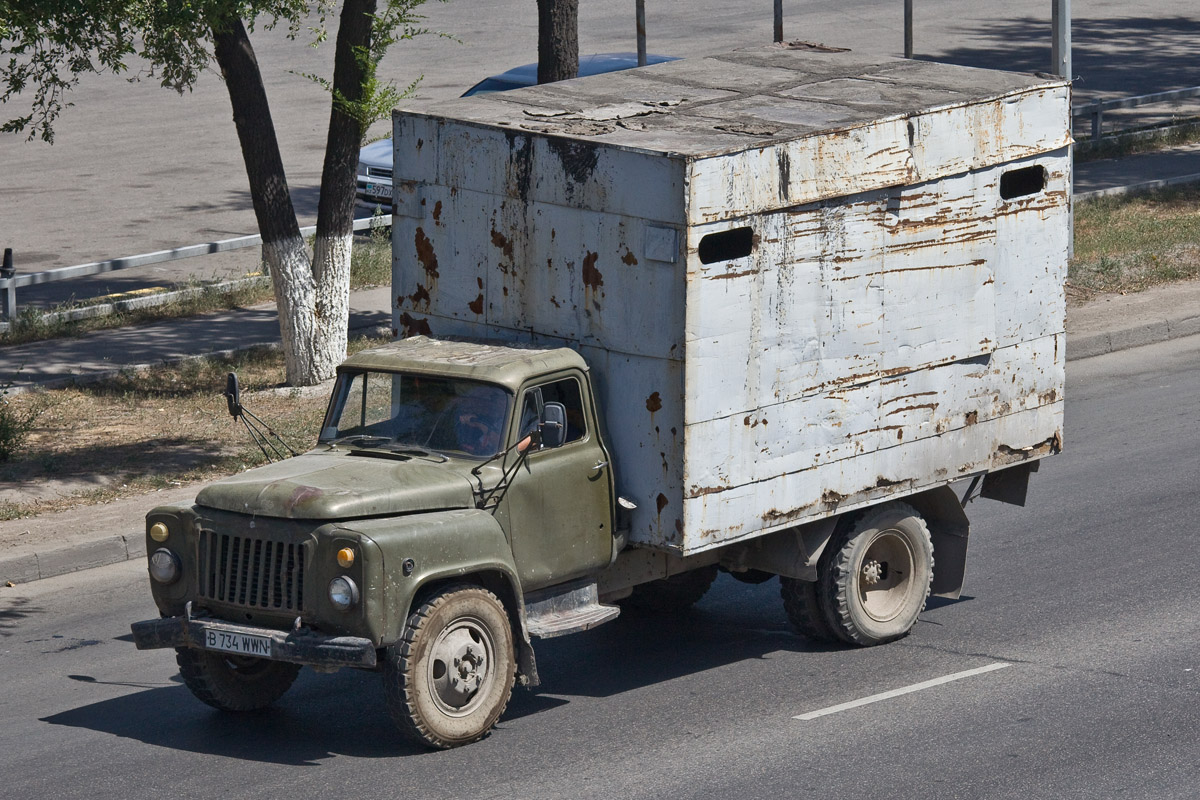 Алматинская область, № B 734 WWN — ГАЗ-52/53 (общая модель)