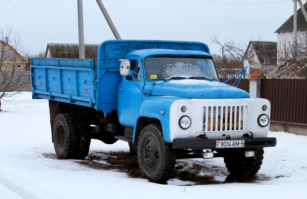 Минская область, № 8034 АМ-5 — ГАЗ-53-12