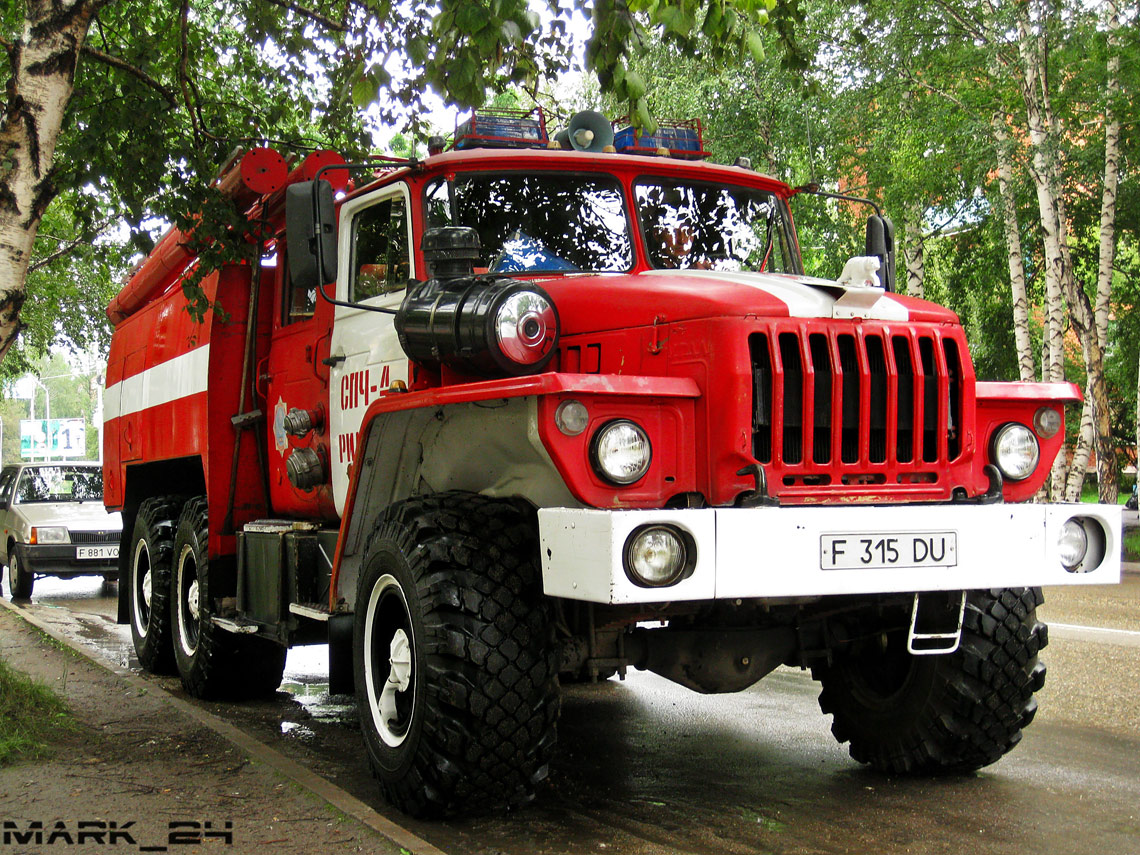 Восточно-Казахстанская область, № F 315 DU — Урал-5557-10