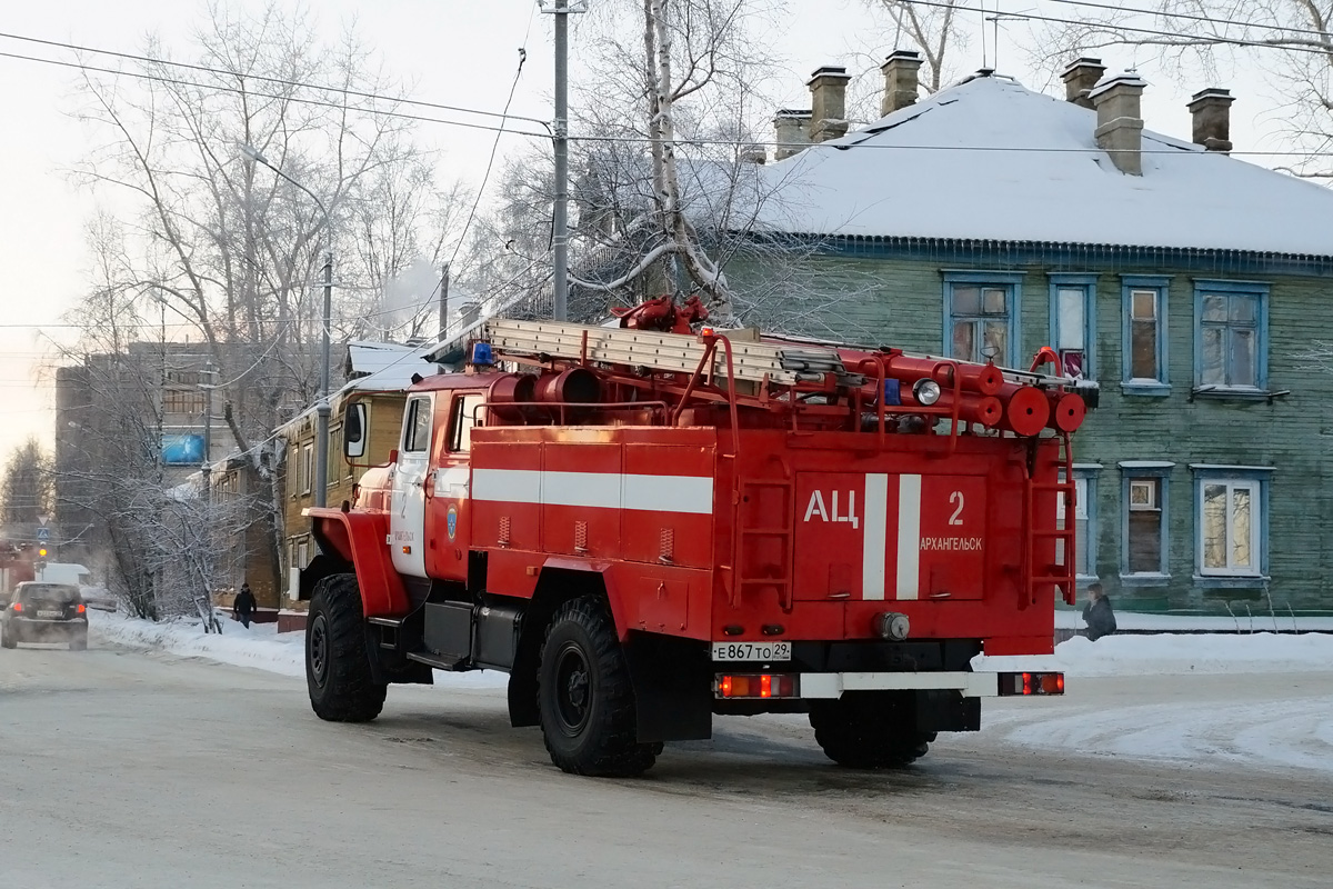 Архангельская область, № Е 867 ТО 29 — Урал-43206-41