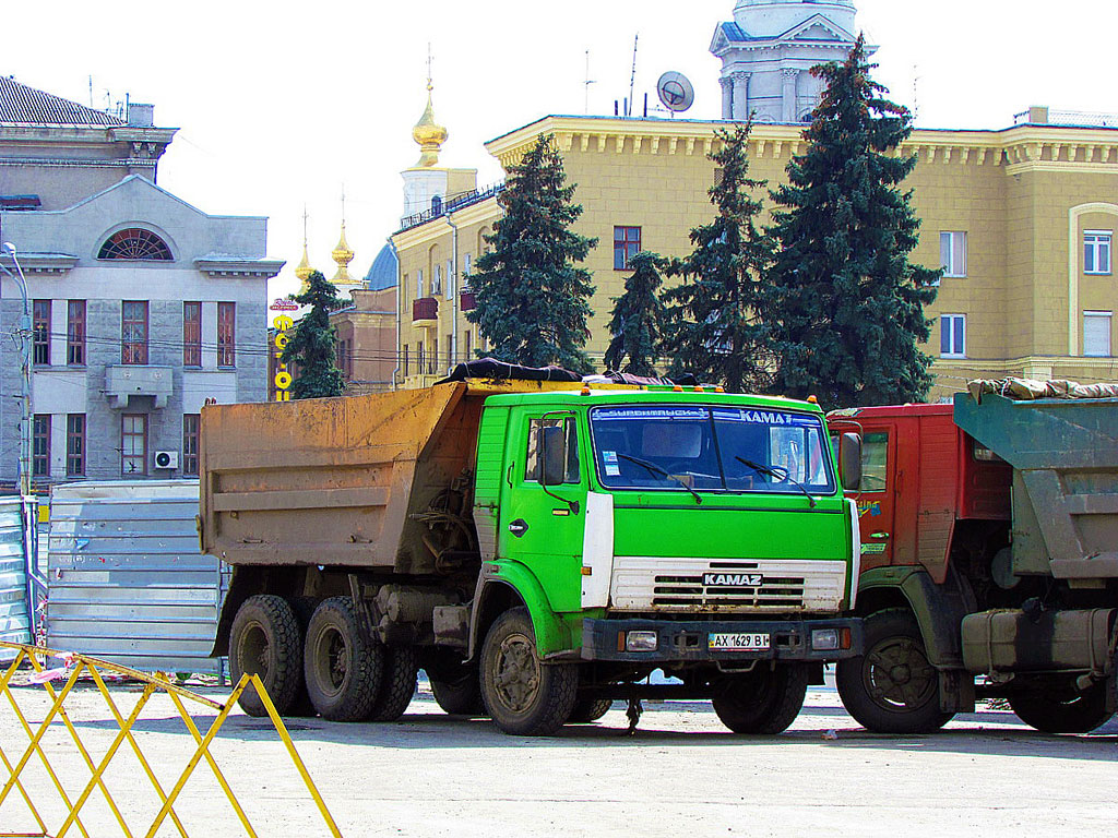 Харьковская область, № АХ 1629 ВІ — КамАЗ-55111 (общая модель)