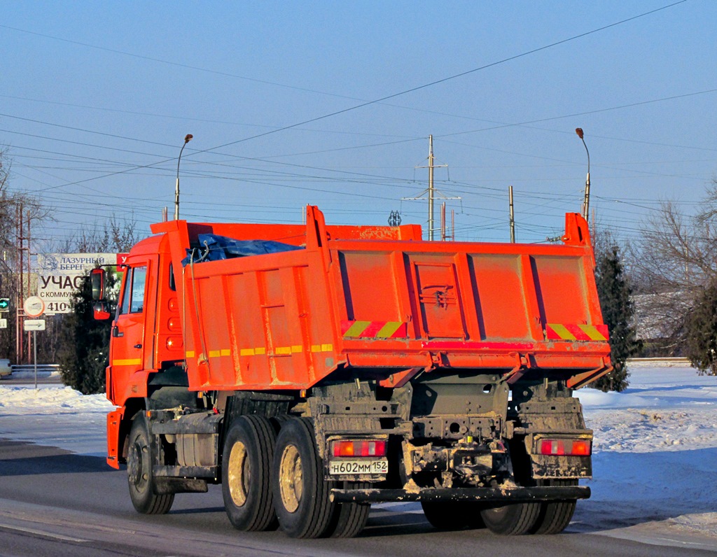 Нижегородская область, № Н 602 ММ 152 — КамАЗ-65115-L4