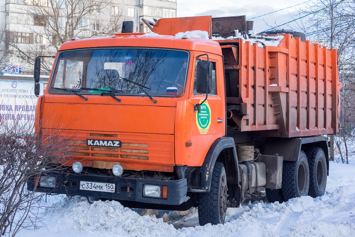 Московская область, № С 334 МК 150 — КамАЗ-53215-15 [53215R]