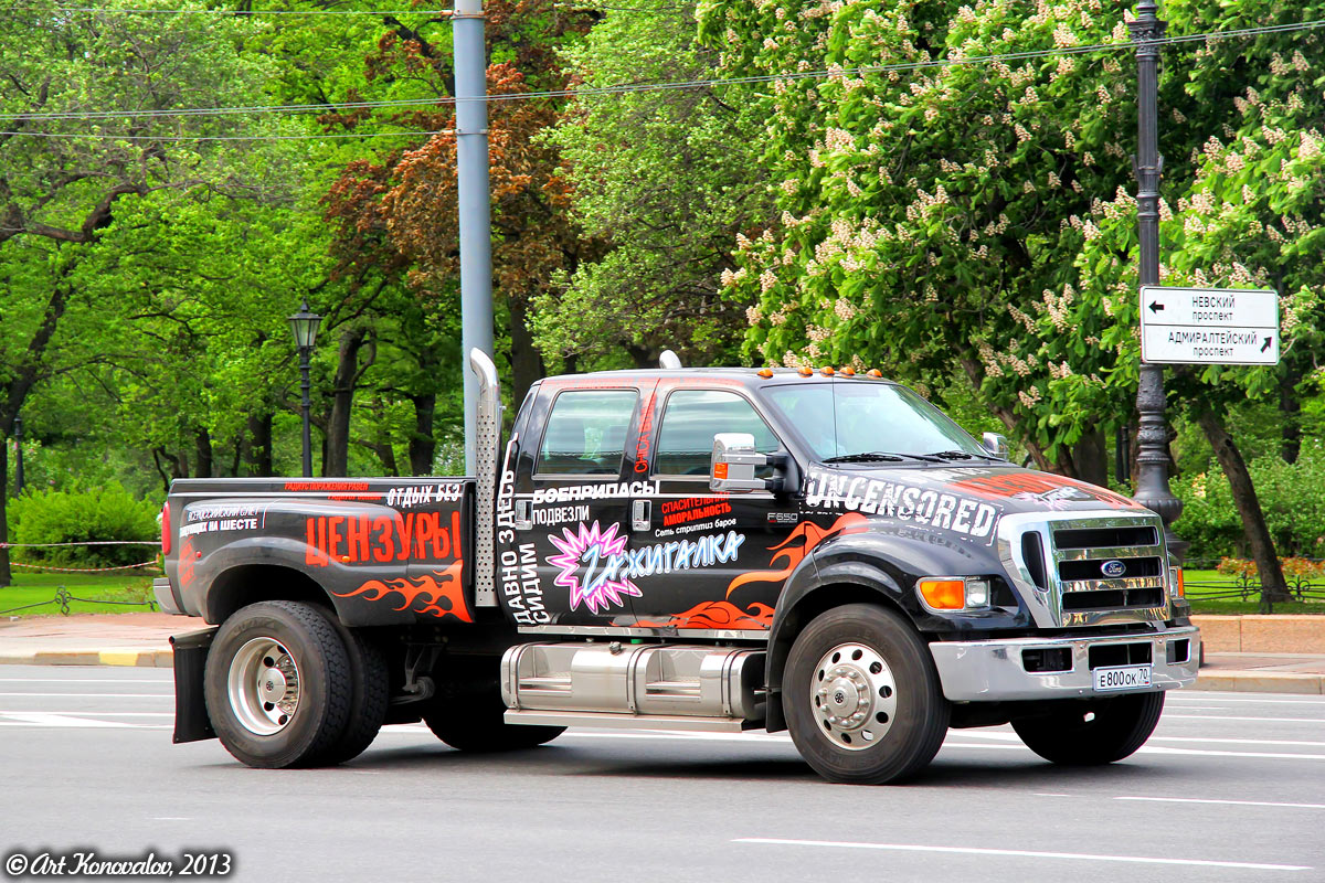 Томская область, № Е 800 ОК 70 — Ford F-650