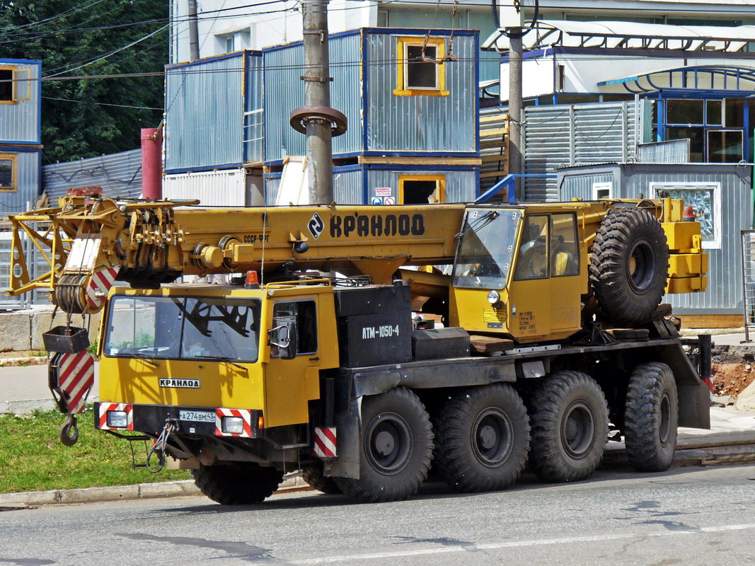 Кировская область, № А 274 ВМ 43 — Liebherr (общая модель)