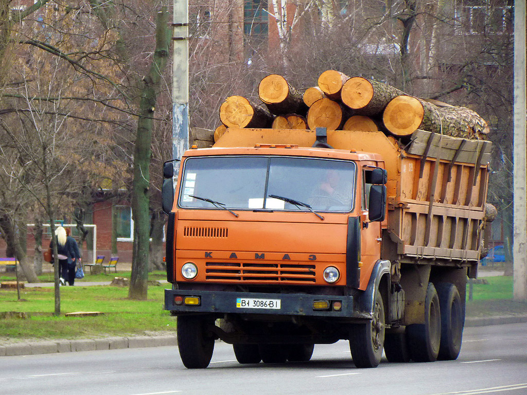 Полтавская область, № ВІ 3086 ВІ — КамАЗ-5320