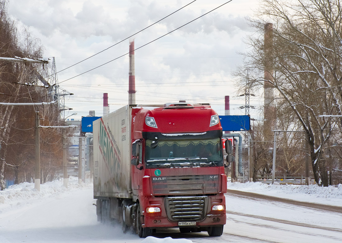 Москва, № М 195 КХ 777 — DAF XF105 FT