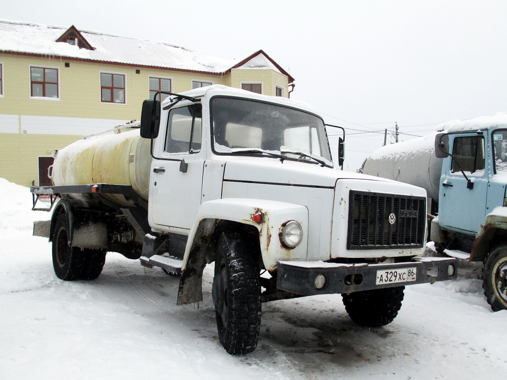 Ханты-Мансийский автоном.округ, № А 329 ХС 86 — ГАЗ-3307