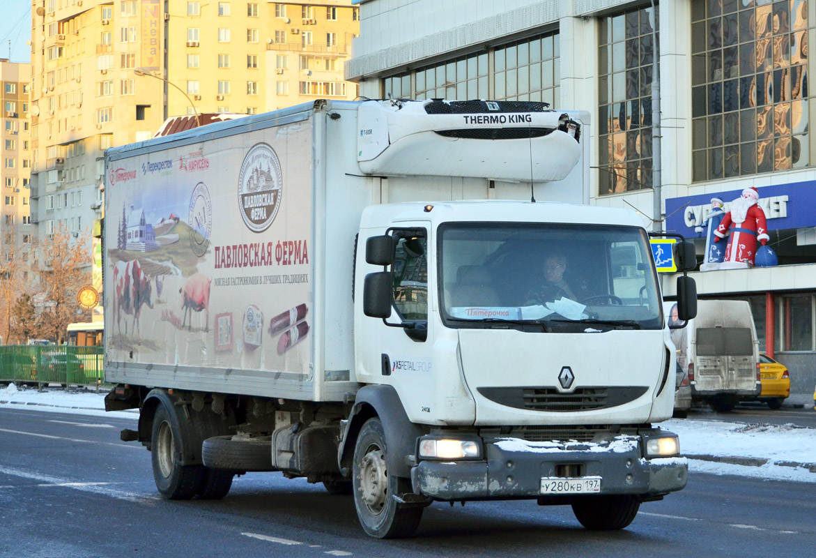 Москва, № У 280 КВ 197 — Renault Midlum