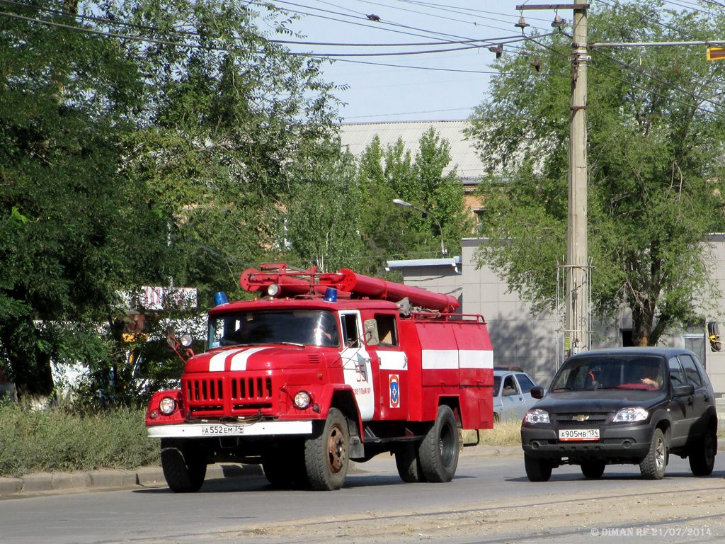 Волгоградская область, № А 552 ЕМ 34 — ЗИЛ-431412 (УАМЗ)