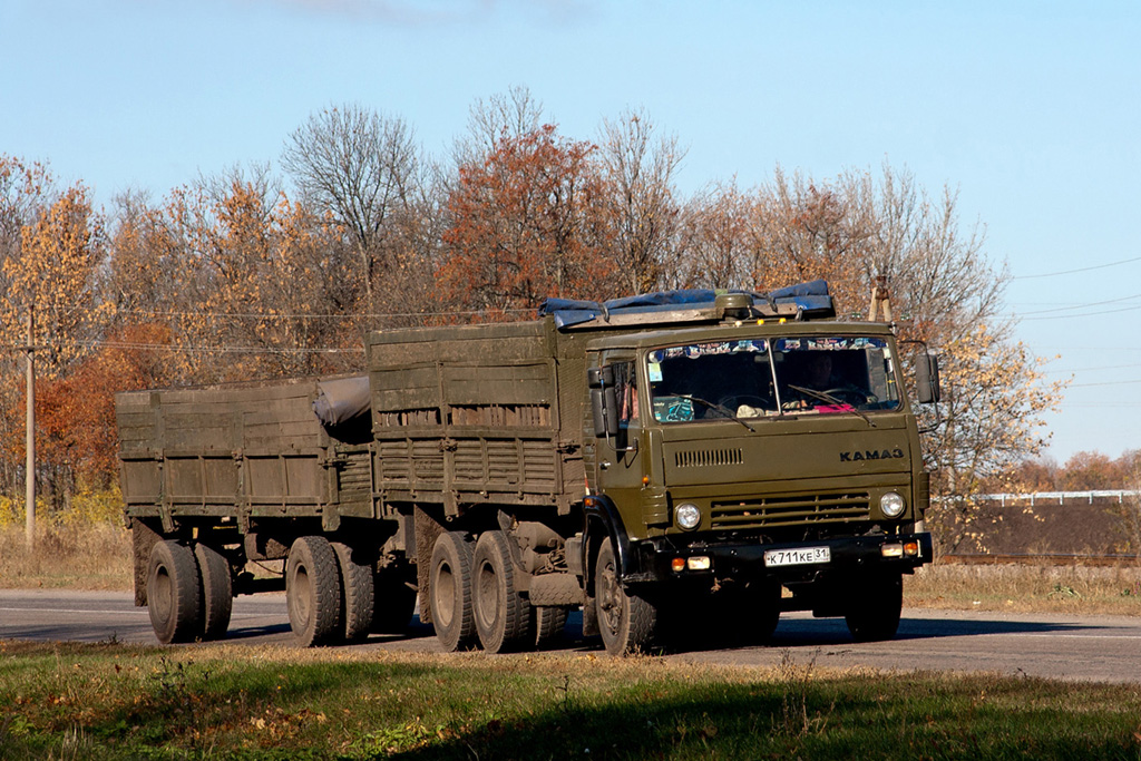 Белгородская область, № К 711 КЕ 31 — КамАЗ-5320