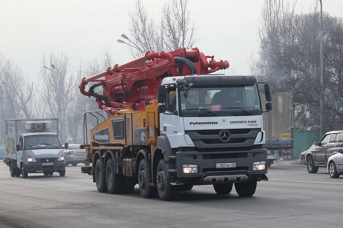 Алматы, № 160 BH 02 — Mercedes-Benz Axor 4140