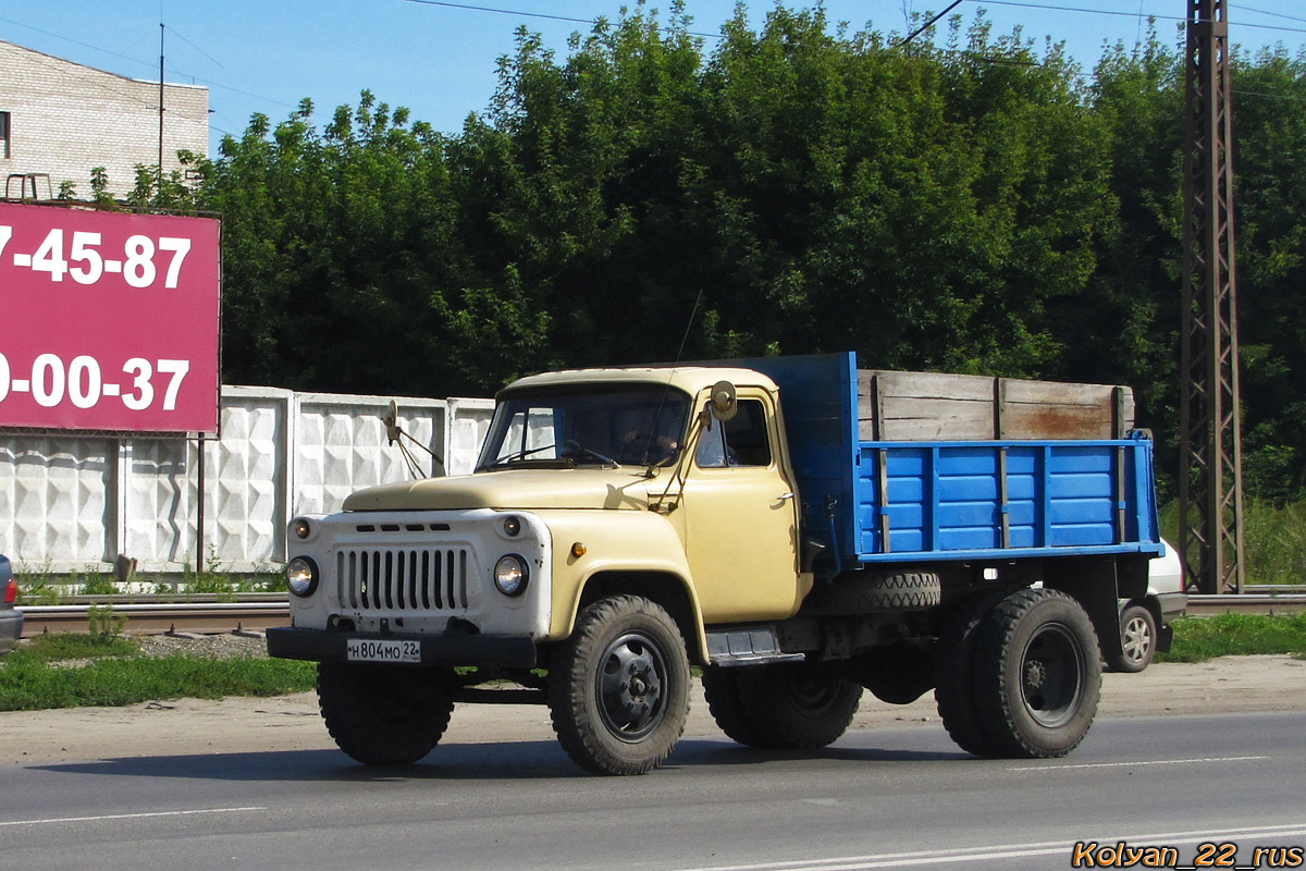 Алтайский край, № Н 804 МО 22 — ГАЗ-52-02