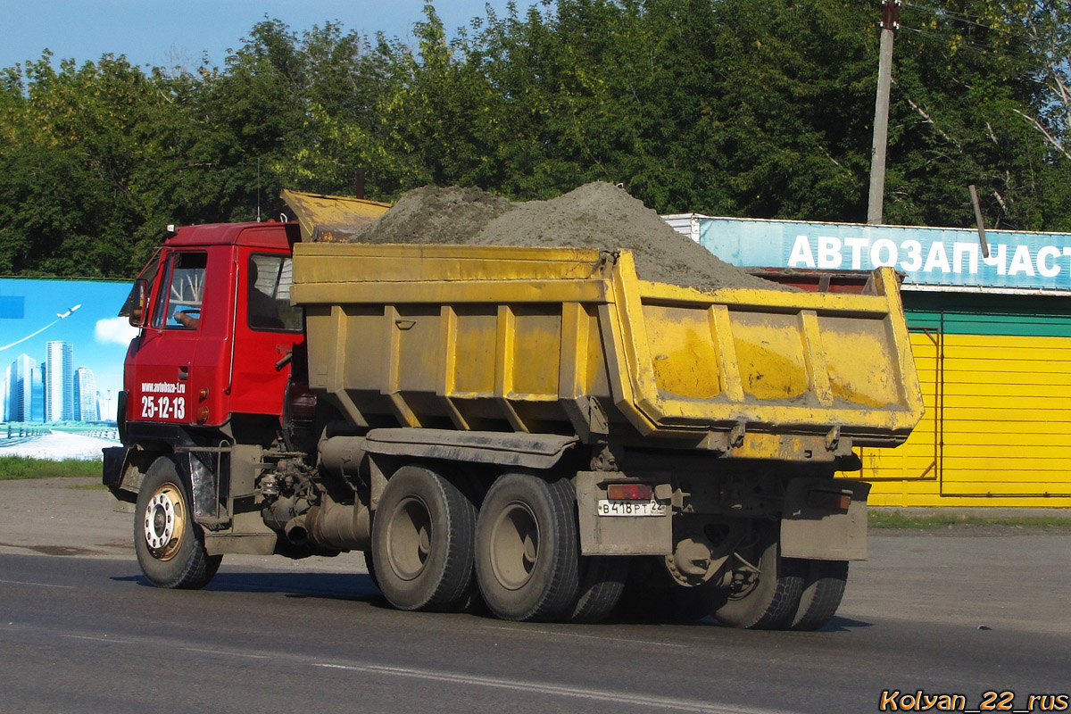 Алтайский край, № В 418 РТ 22 — Tatra 815-2 S3