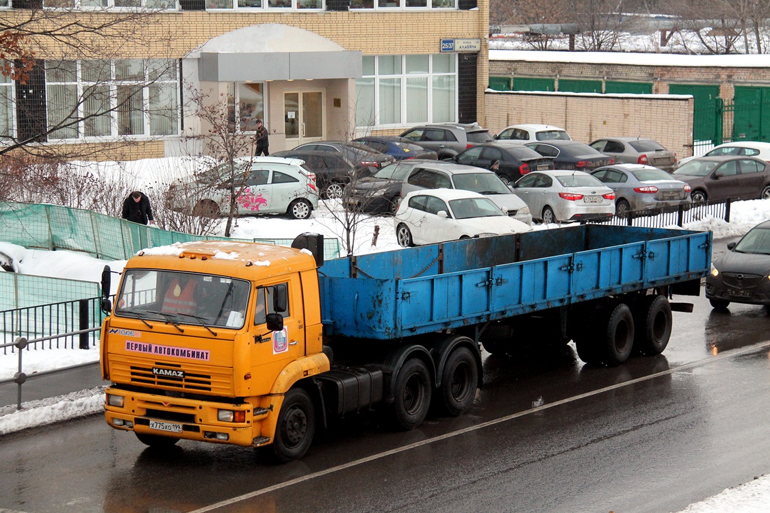 Москва, № Х 775 ХО 199 — КамАЗ-65116 [651160]