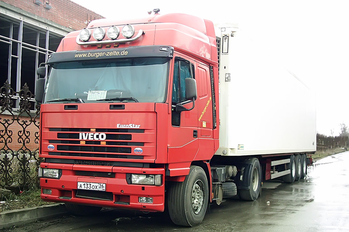 Ставропольский край, № А 133 ОХ 26 — IVECO EuroStar