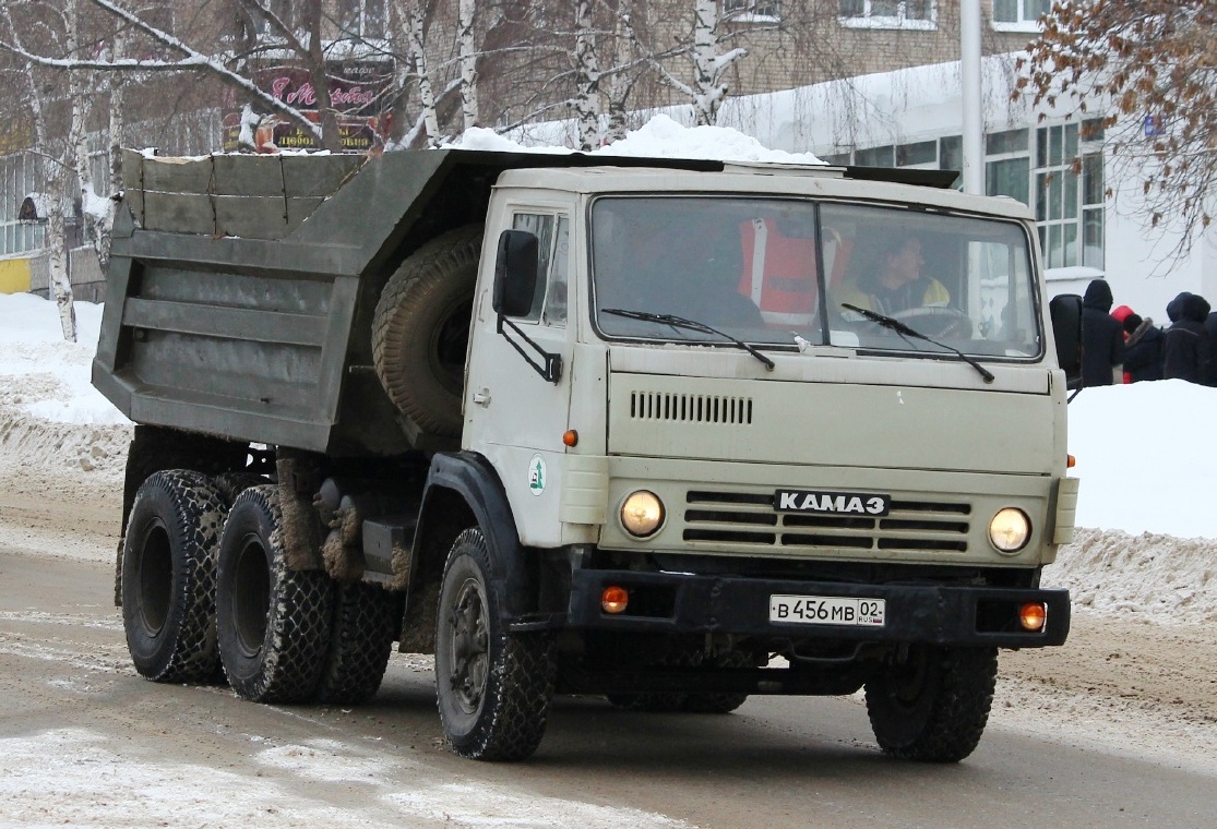 Башкортостан, № В 456 МВ 02 — КамАЗ-55111 [551110]