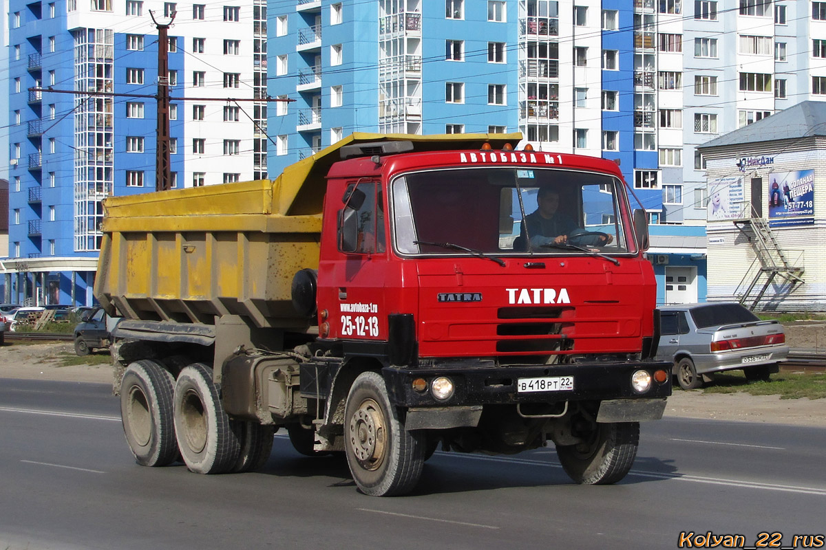 Алтайский край, № В 418 РТ 22 — Tatra 815-2 S3