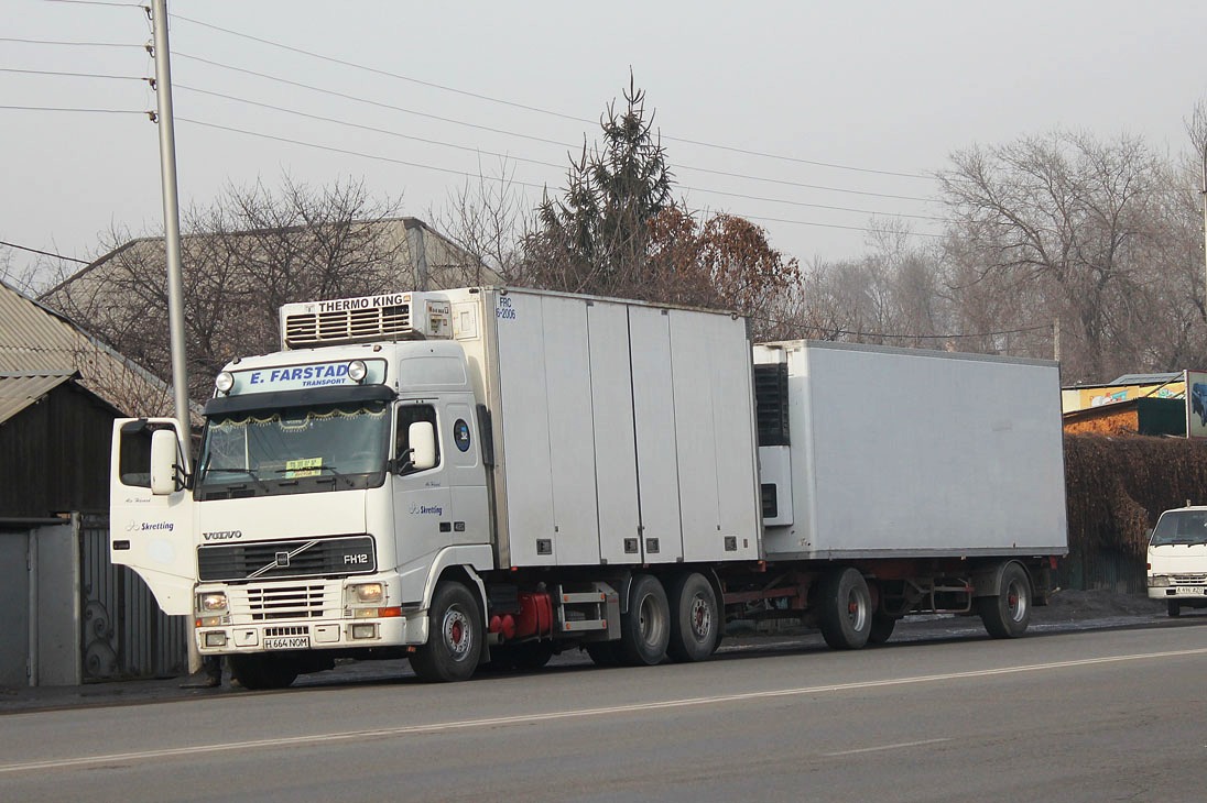 Жамбылская область, № H 664 NOM — Volvo ('1993) FH12.420