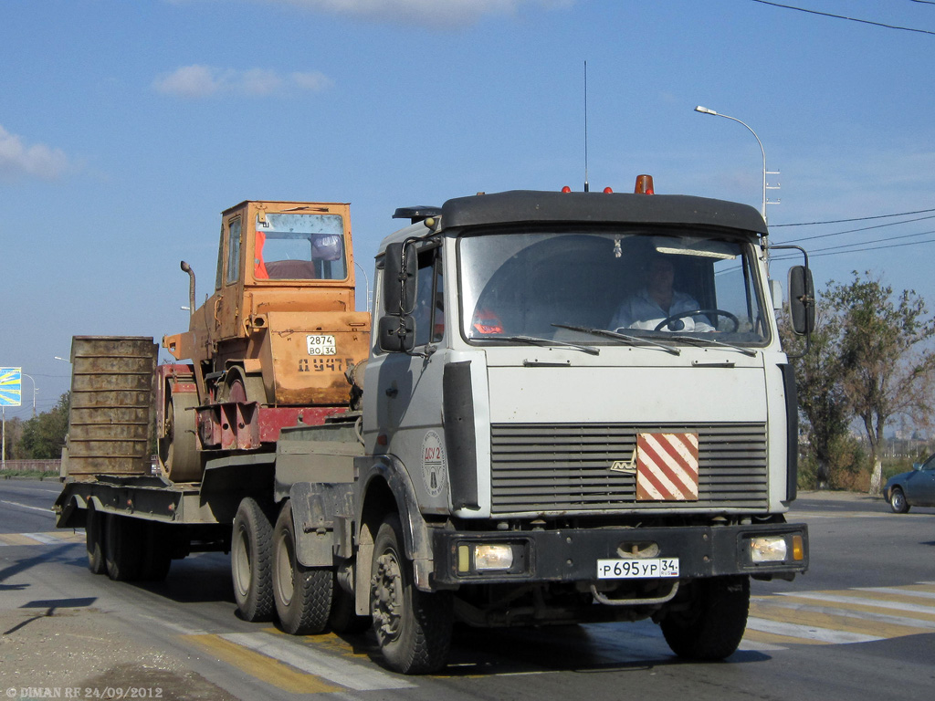 Волгоградская область, № Р 695 УР 34 — МАЗ-64229; Волгоградская область, № 2874 ВО 34 — ДУ-47Б