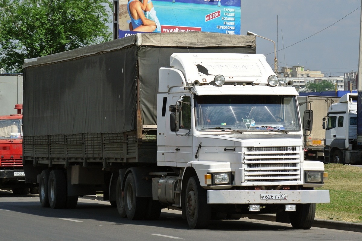 Карачаево-Черкесия, № А 626 ТУ 09 — Scania (II) T-Series 113H