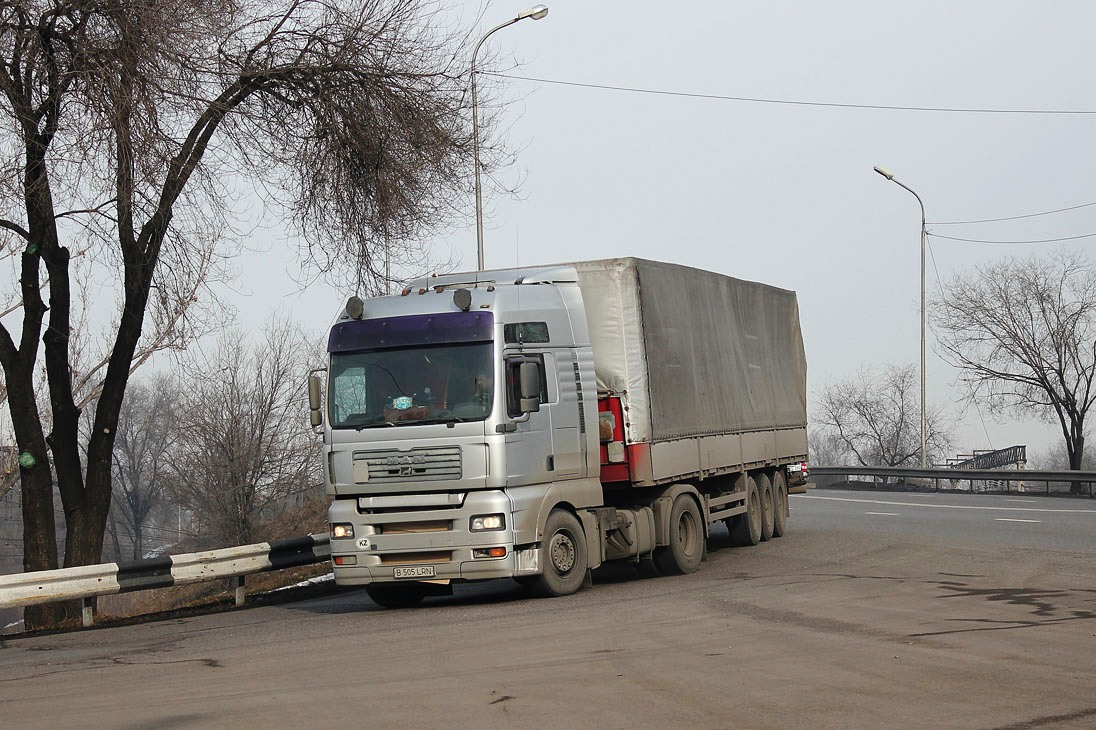 Алматинская область, № B 505 LRN — MAN TGA (общая модель)