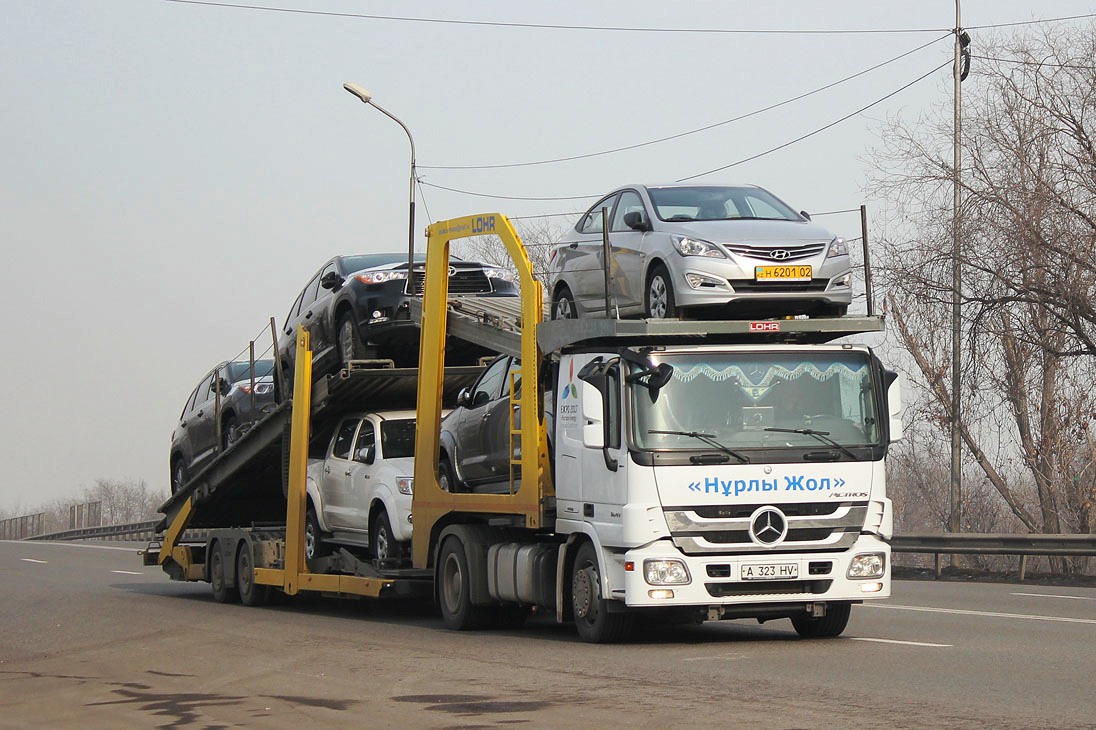 Алматы, № A 323 HV — Mercedes-Benz Actros ('2009) 1841