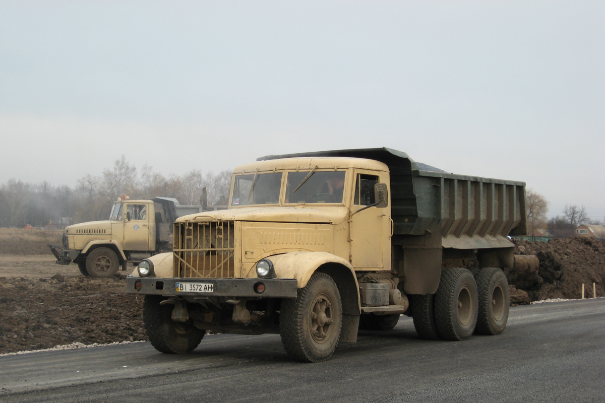 Полтавская область, № ВІ 3572 АН — КрАЗ-256Б1