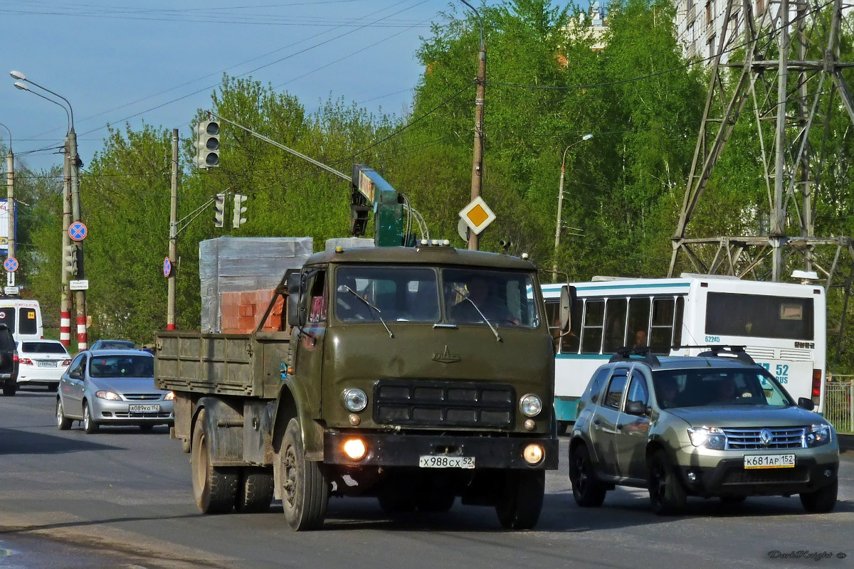 Нижегородская область, № Х 988 СХ 52 — МАЗ-5334