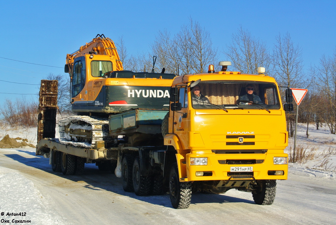 Сахалинская область, № М 291 НР 65 — КамАЗ-65225-22 [65225Y]