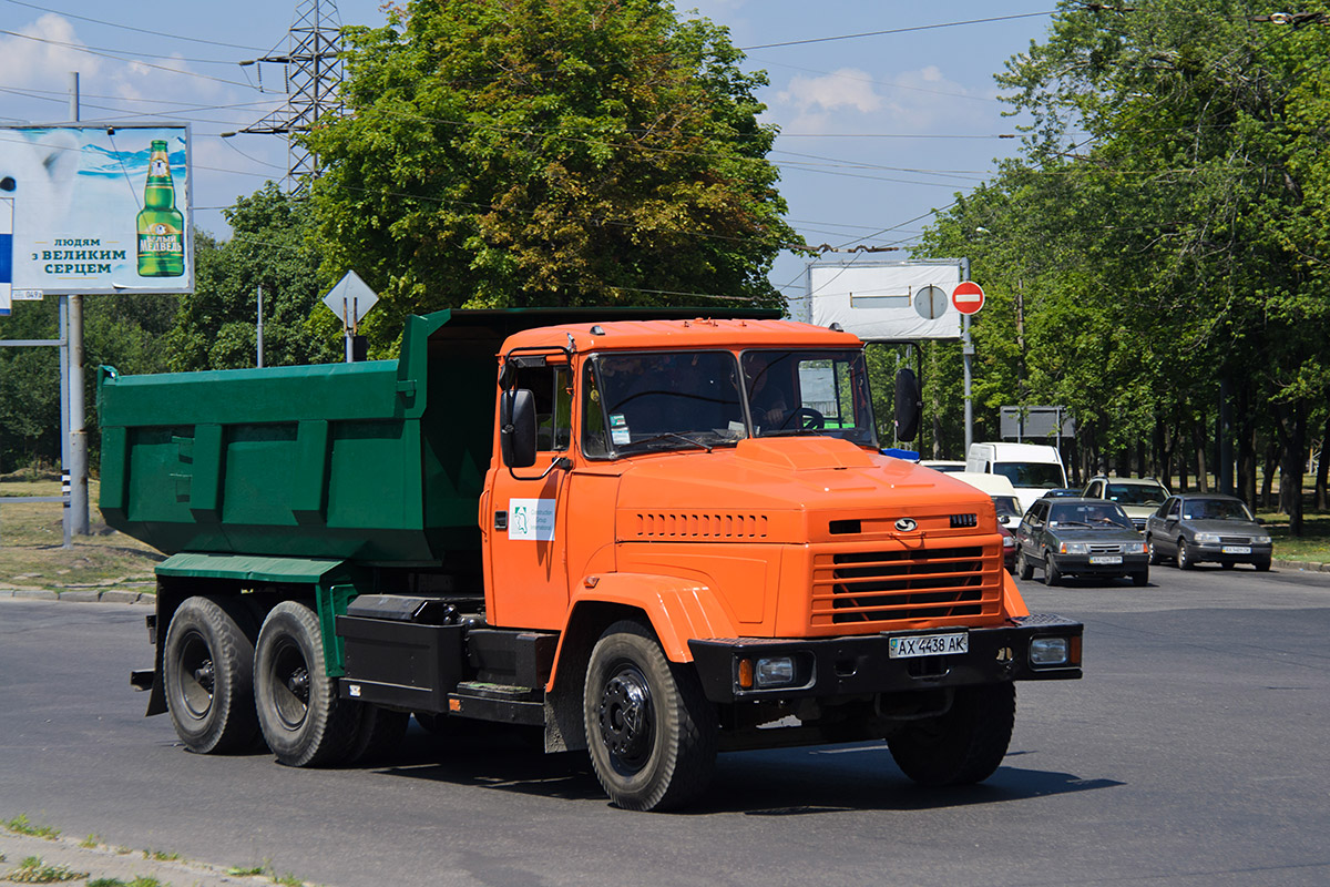 Харьковская область, № АХ 4438 АК — КрАЗ-65055