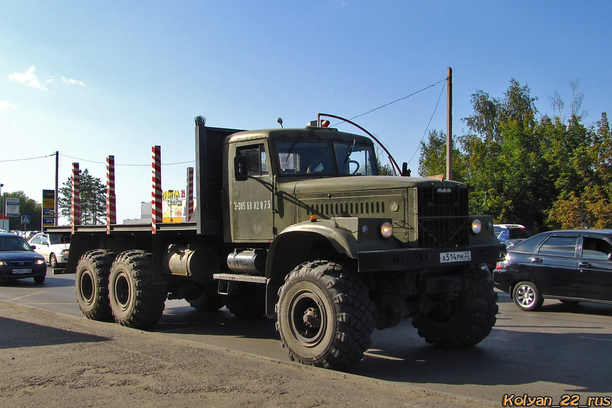 Алтайский край, № А 514 РМ 22 — КрАЗ-255Б1