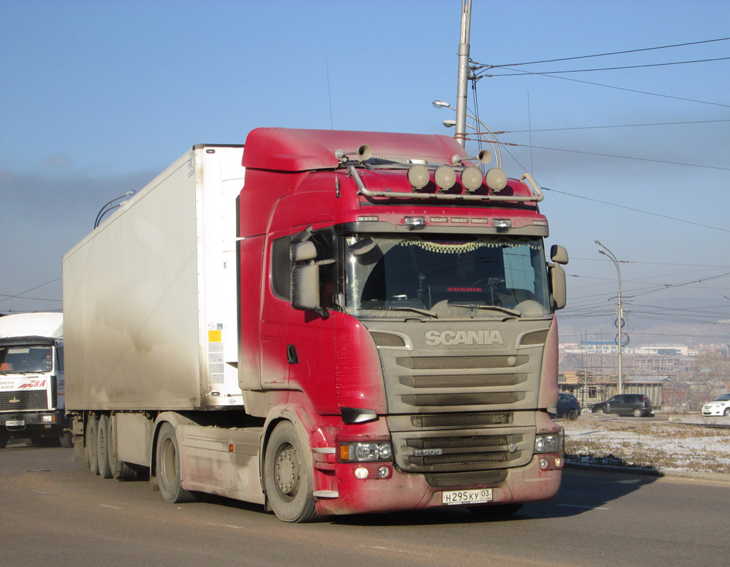 Бурятия, № Н 295 КУ 03 — Scania ('2013) R500