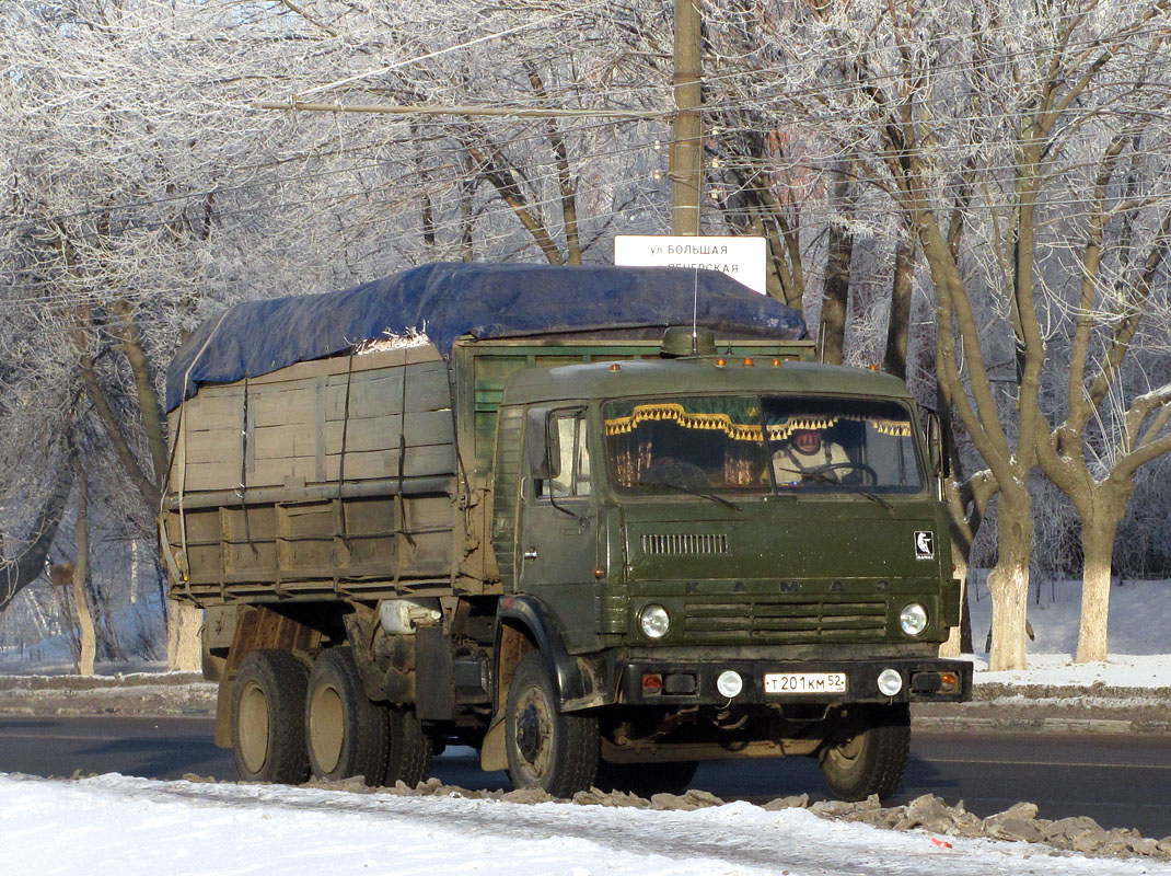 Нижегородская область, № Т 201 КМ 52 — КамАЗ-5320