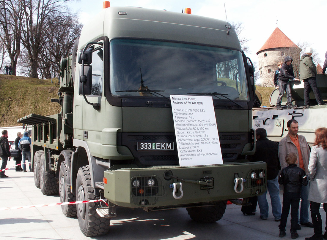 Эстония, № 333 EKM — Mercedes-Benz Actros ('2003)