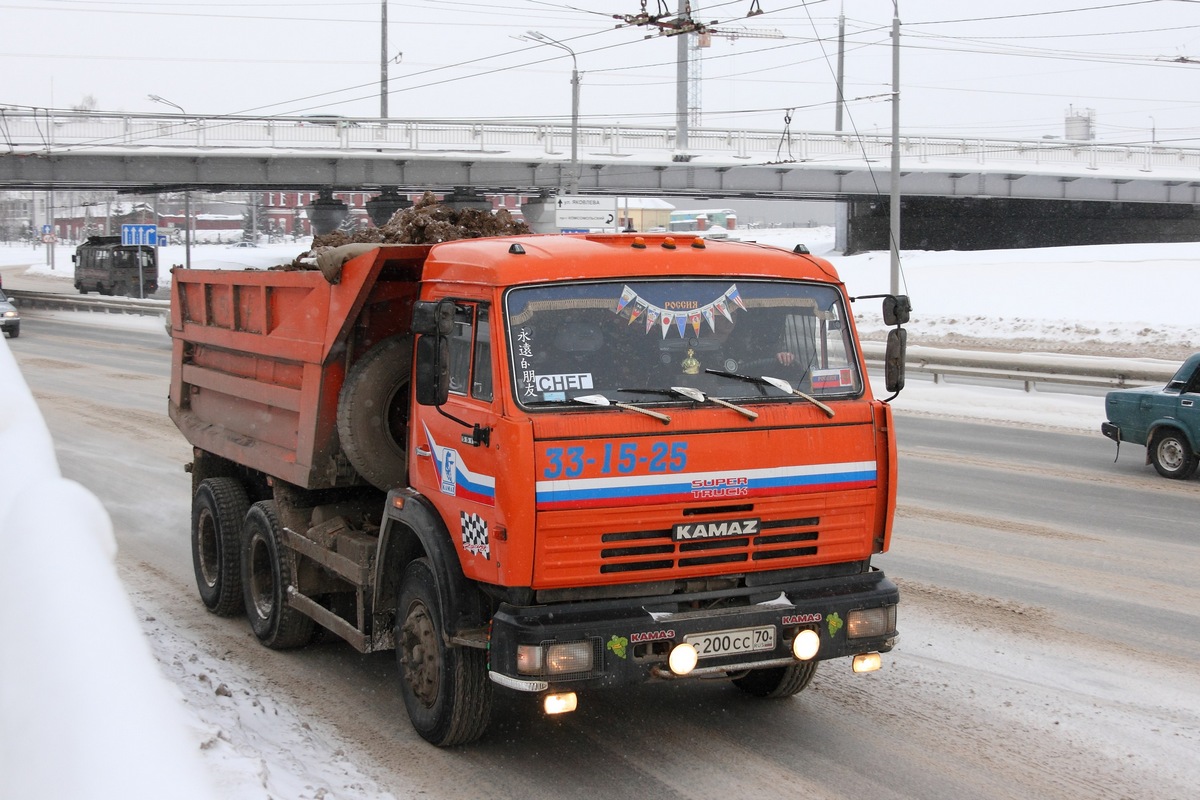 Томская область, № С 200 СС 70 — КамАЗ-55111-15 [55111R]