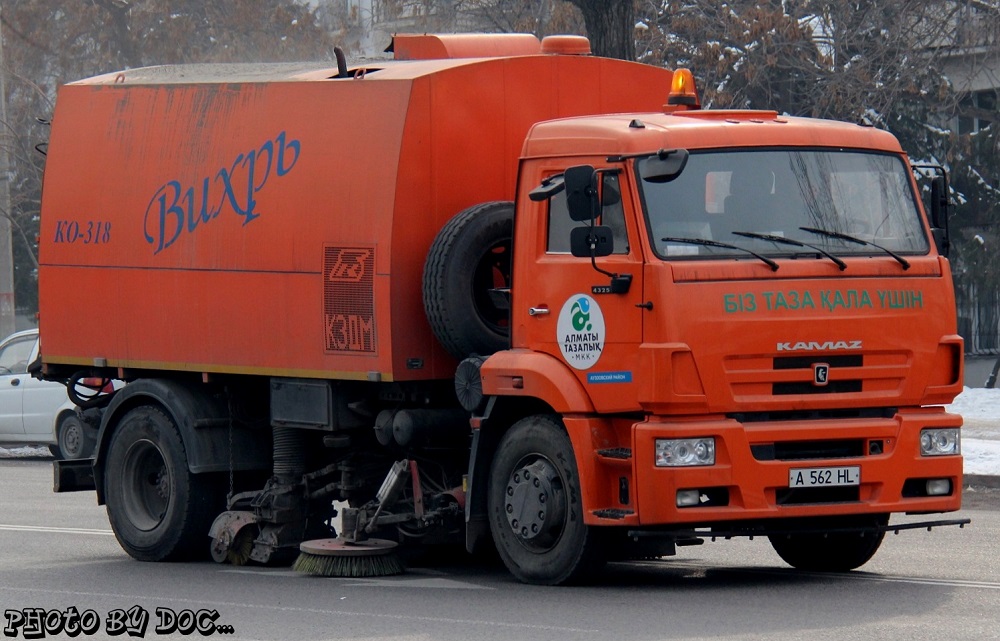 Алматы, № A 562 HL — КамАЗ-43253 (общая модель)