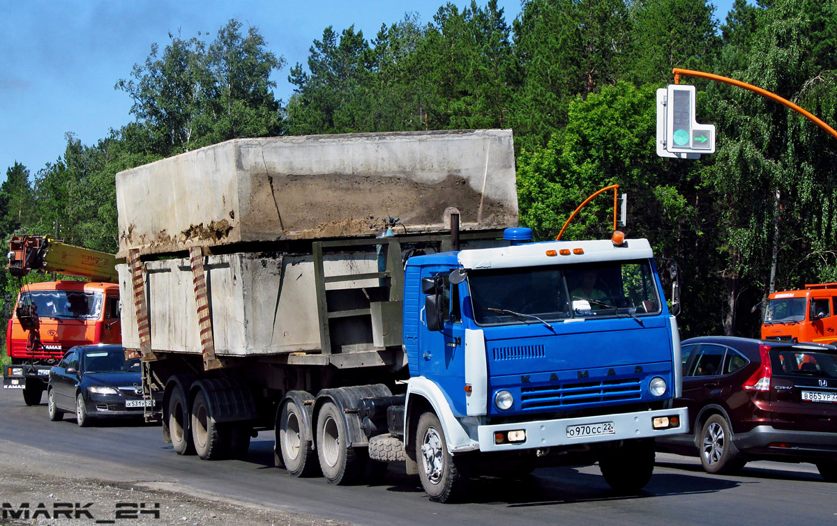 Алтайский край, № О 970 СС 22 — КамАЗ-5410