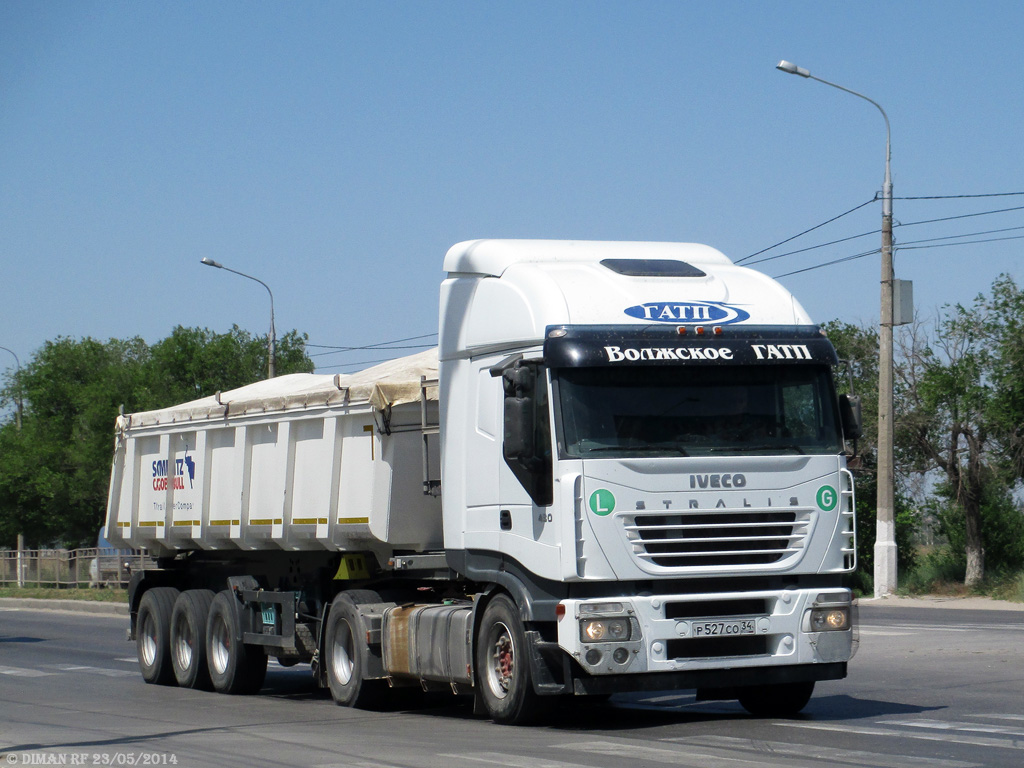 Волгоградская область, № Р 527 СО 34 — IVECO Stralis ('2002) 430