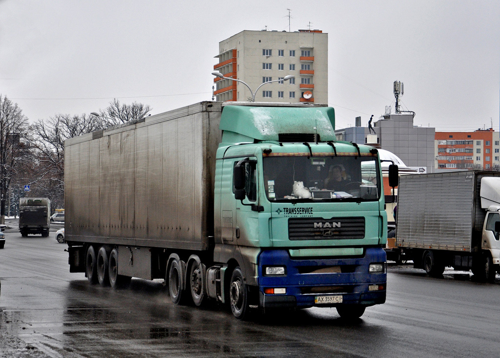 Харьковская область, № AX 3597 CI — MAN TGA 26.410